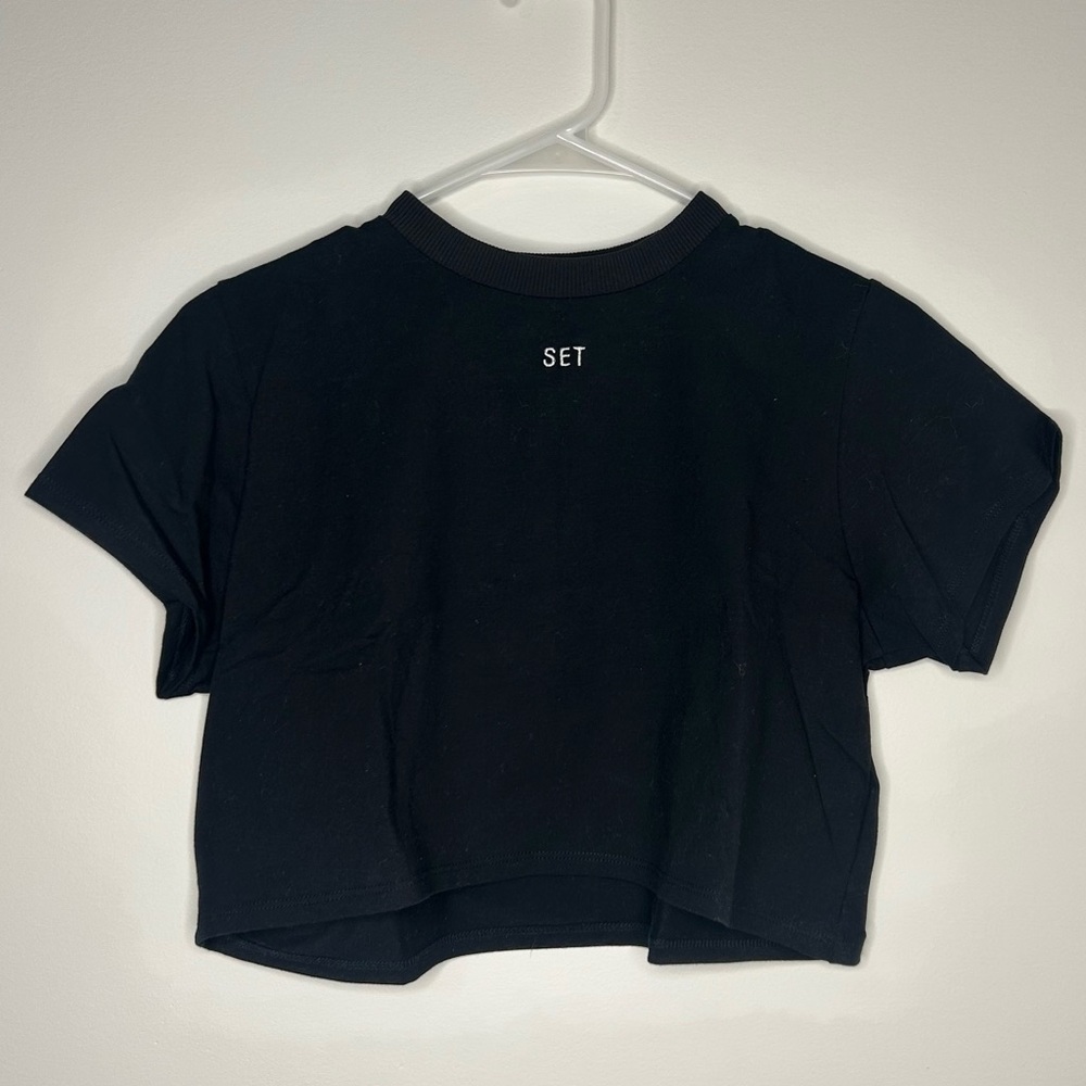 SET Active Crop Tee